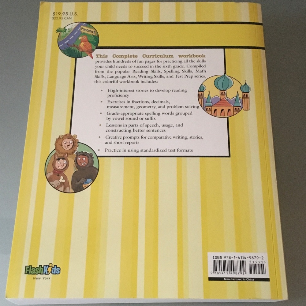 Grade 6 Complete Curriculum Workbook - Picture 2 of 2